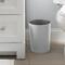 Bath Bliss Pewter Hammered Texture Trash Can